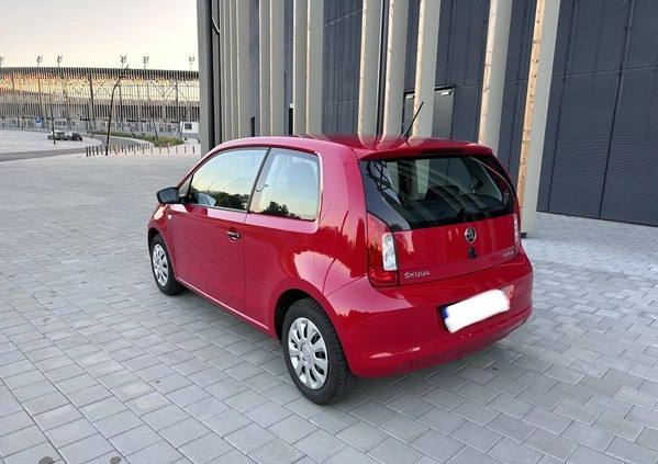 Skoda Citigo cena 24900 przebieg: 183416, rok produkcji 2018 z Będzin małe 29